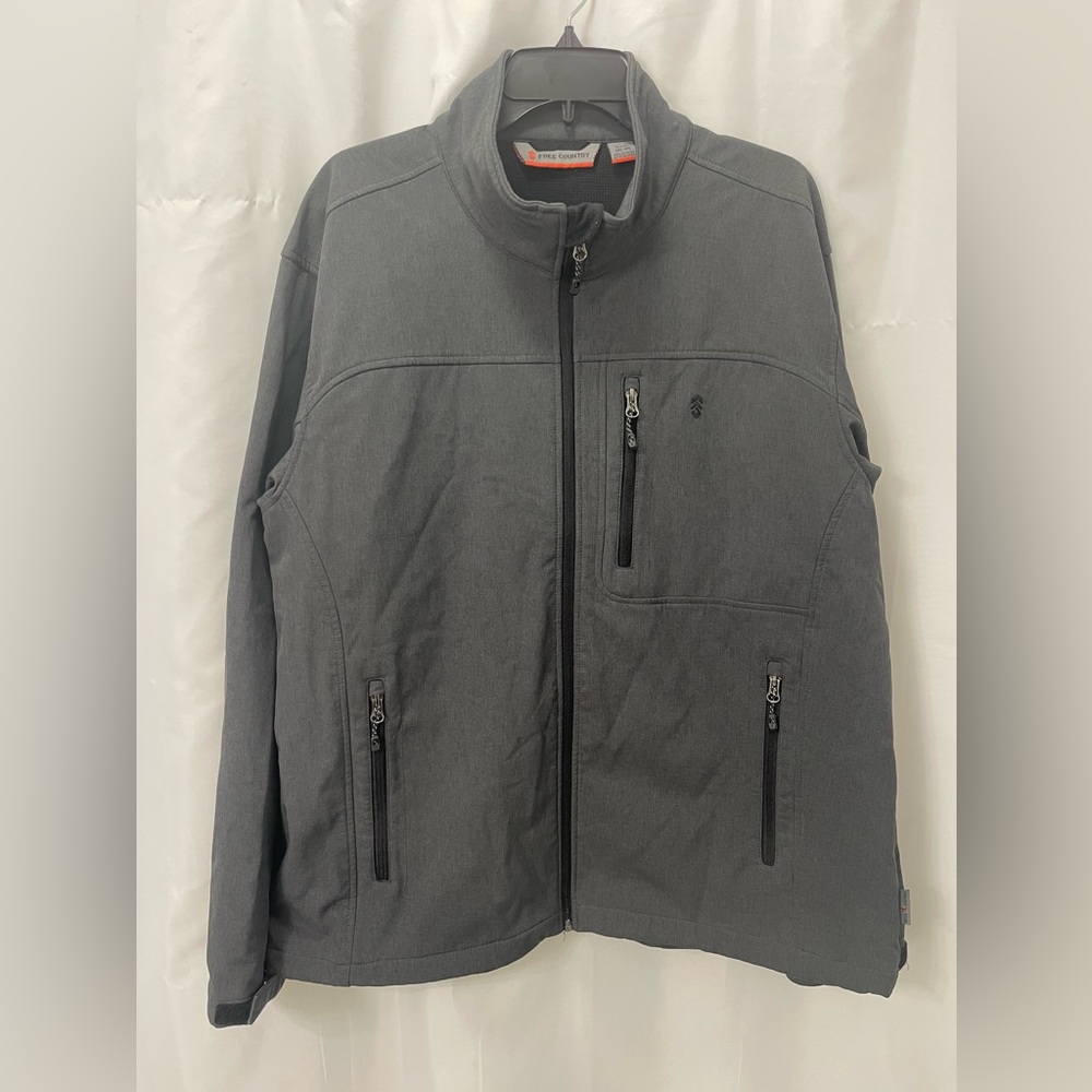 Free Country Grey Jacket Size XL